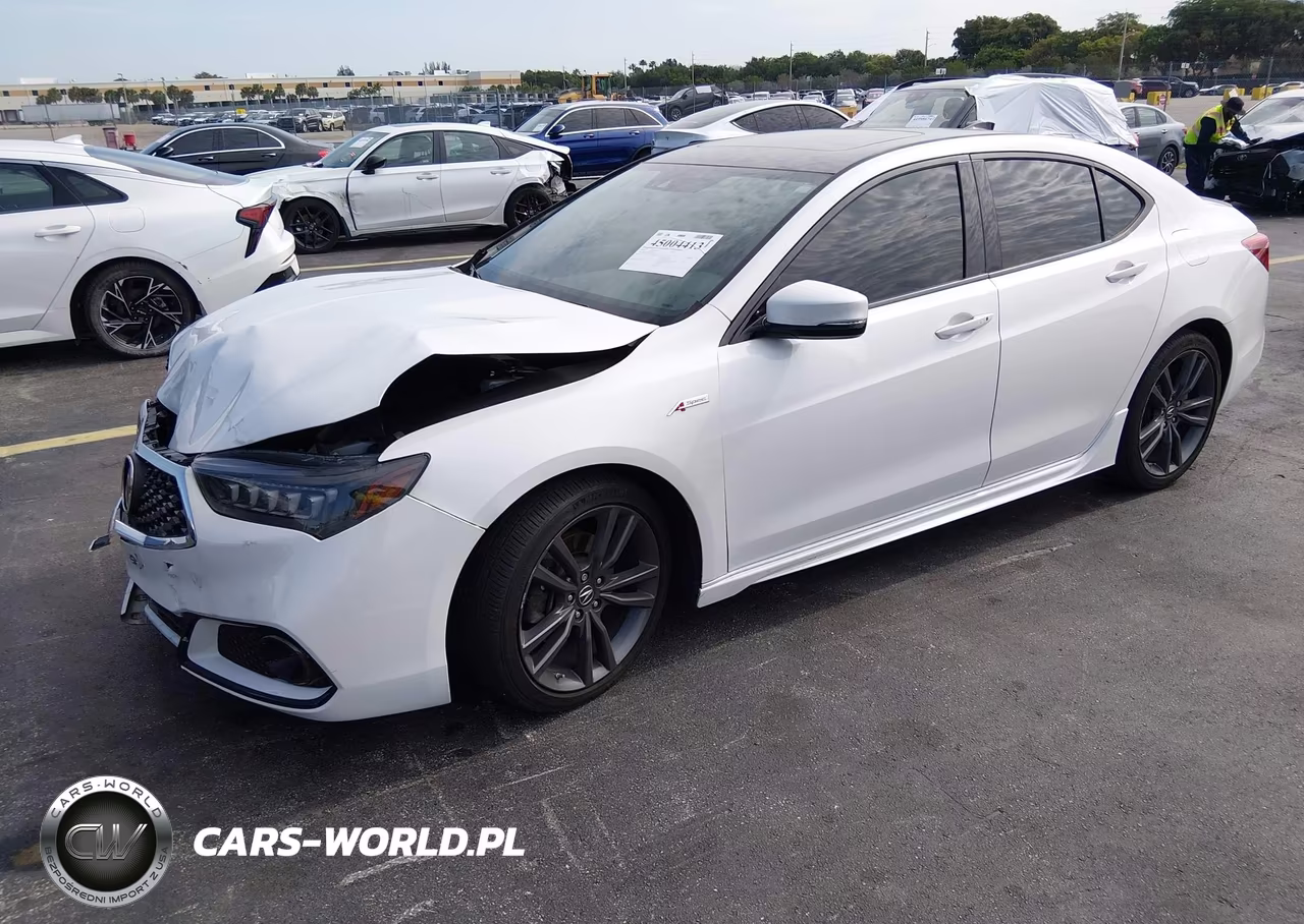 2020 Acura Tlx A-Spec-A-Spec W-Red Leather VIN:19UUB1F60LA002103 - 2
