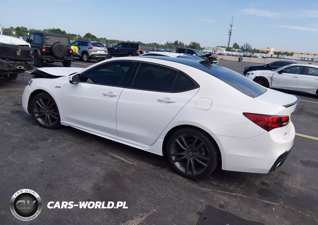 2020 Acura Tlx A-Spec-A-Spec W-Red Leather VIN:19UUB1F60LA002103 - 3