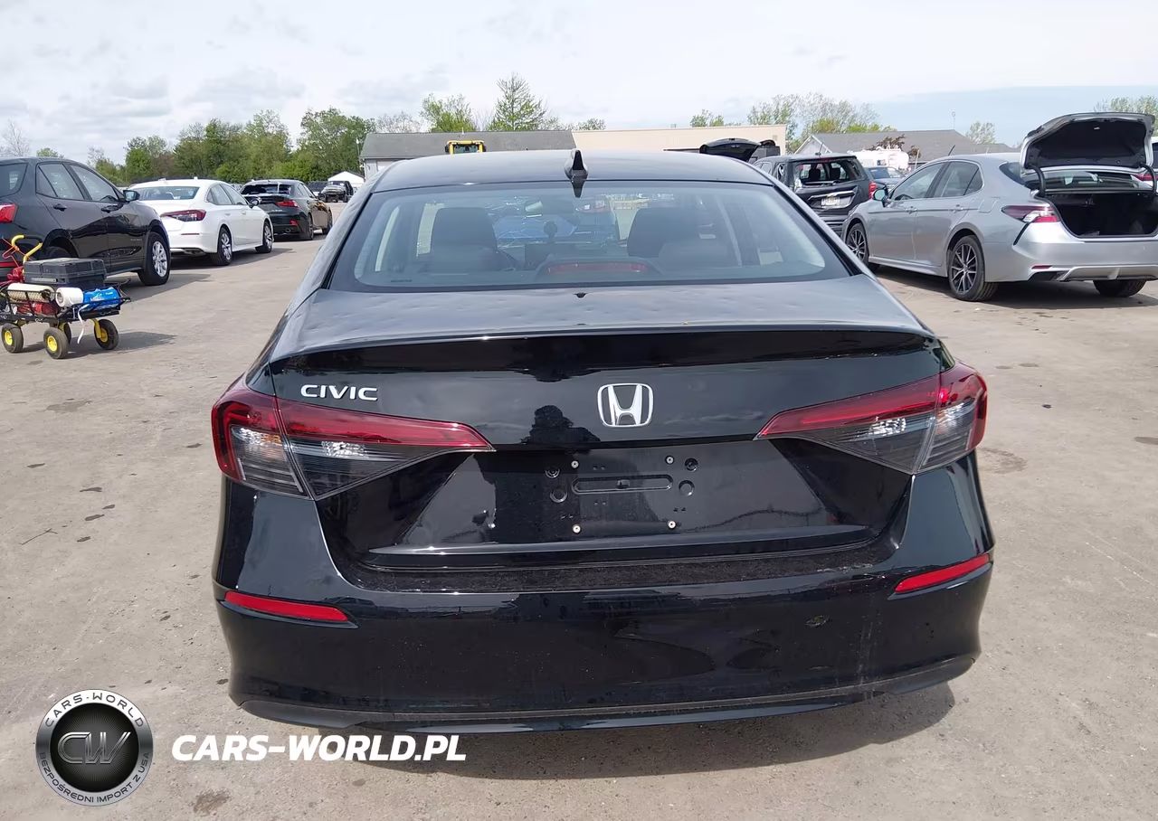 2026 Honda Civic Lx VIN:2HGFE2F20TH533077 - 15