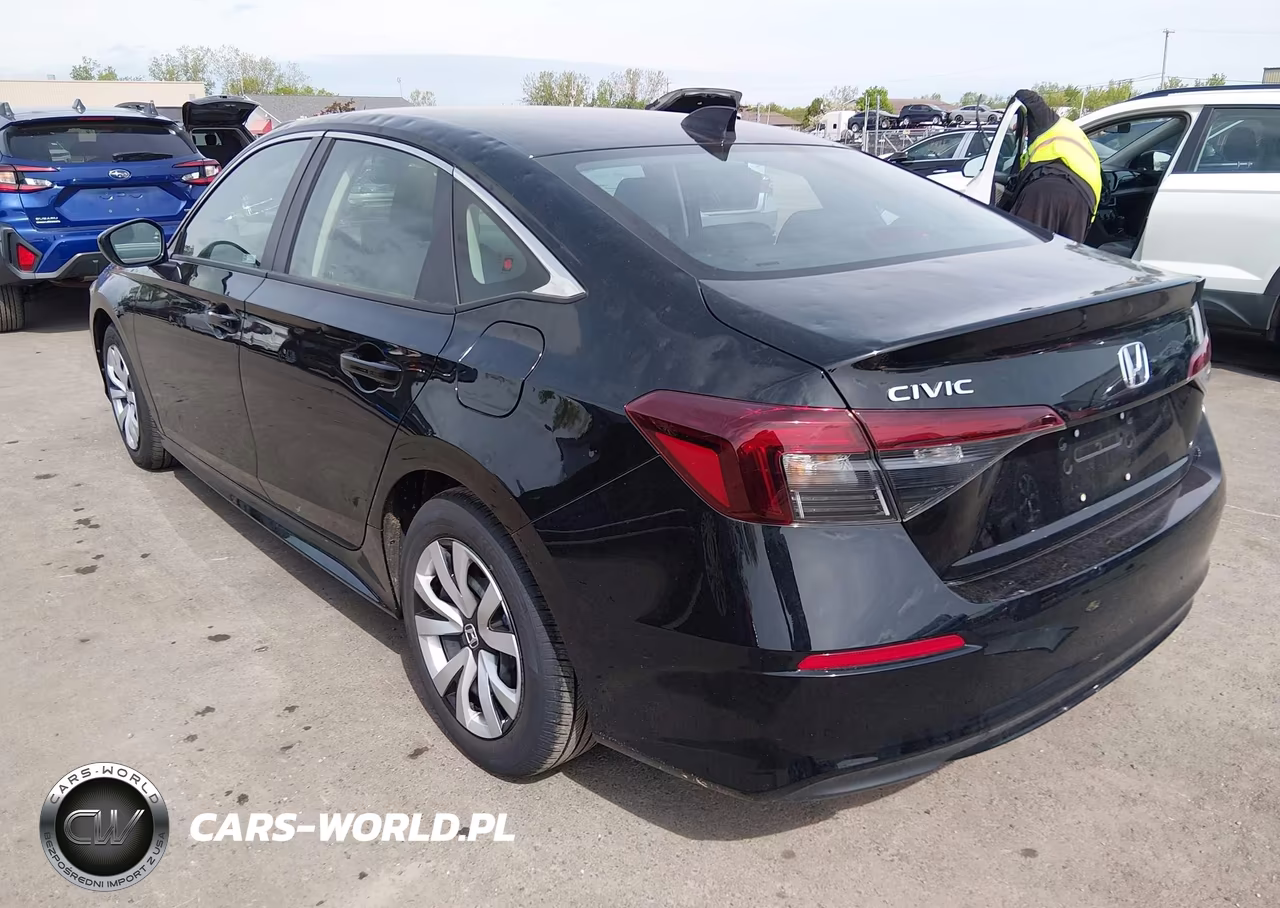 2026 Honda Civic Lx VIN:2HGFE2F20TH533077 - 3