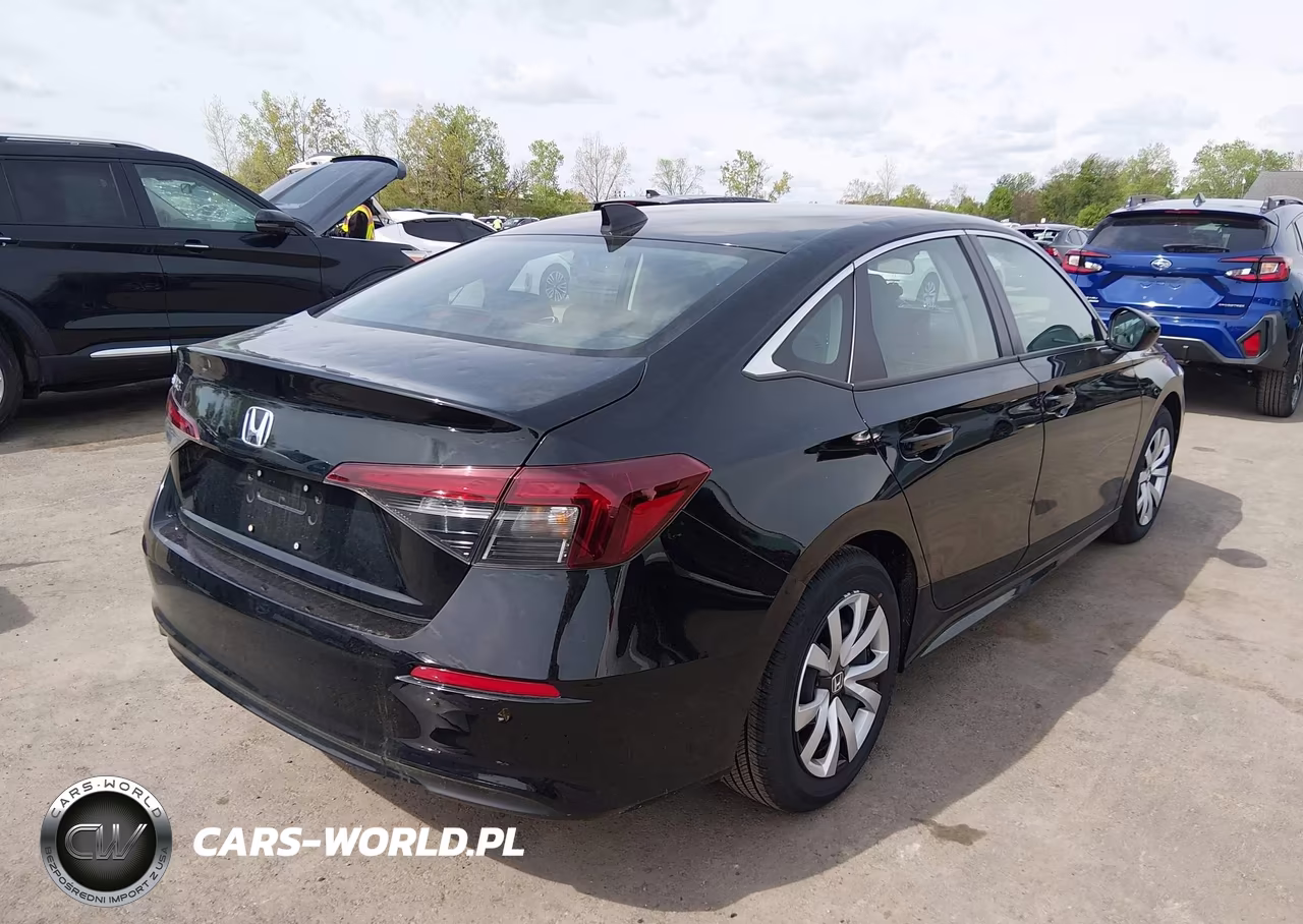 2026 Honda Civic Lx VIN:2HGFE2F20TH533077 - 4
