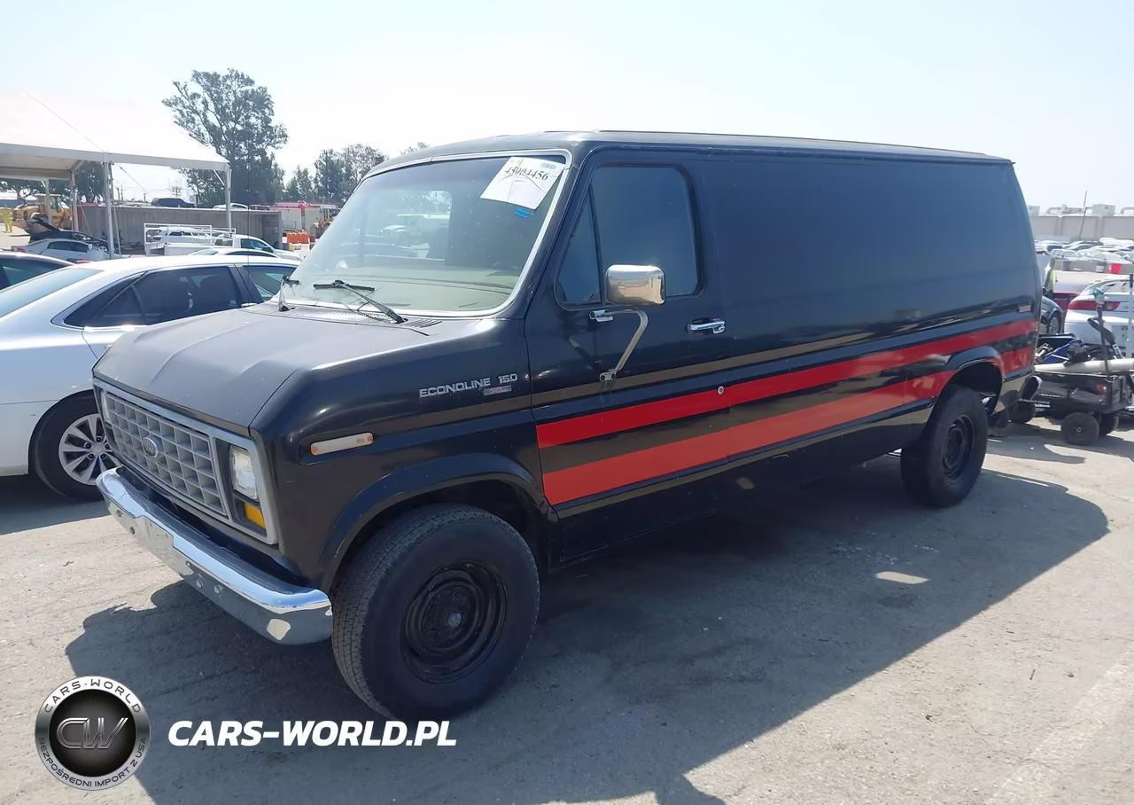 1985 Ford Econoline E150 Van VIN:1FTEE14F4FHB90990 - 2