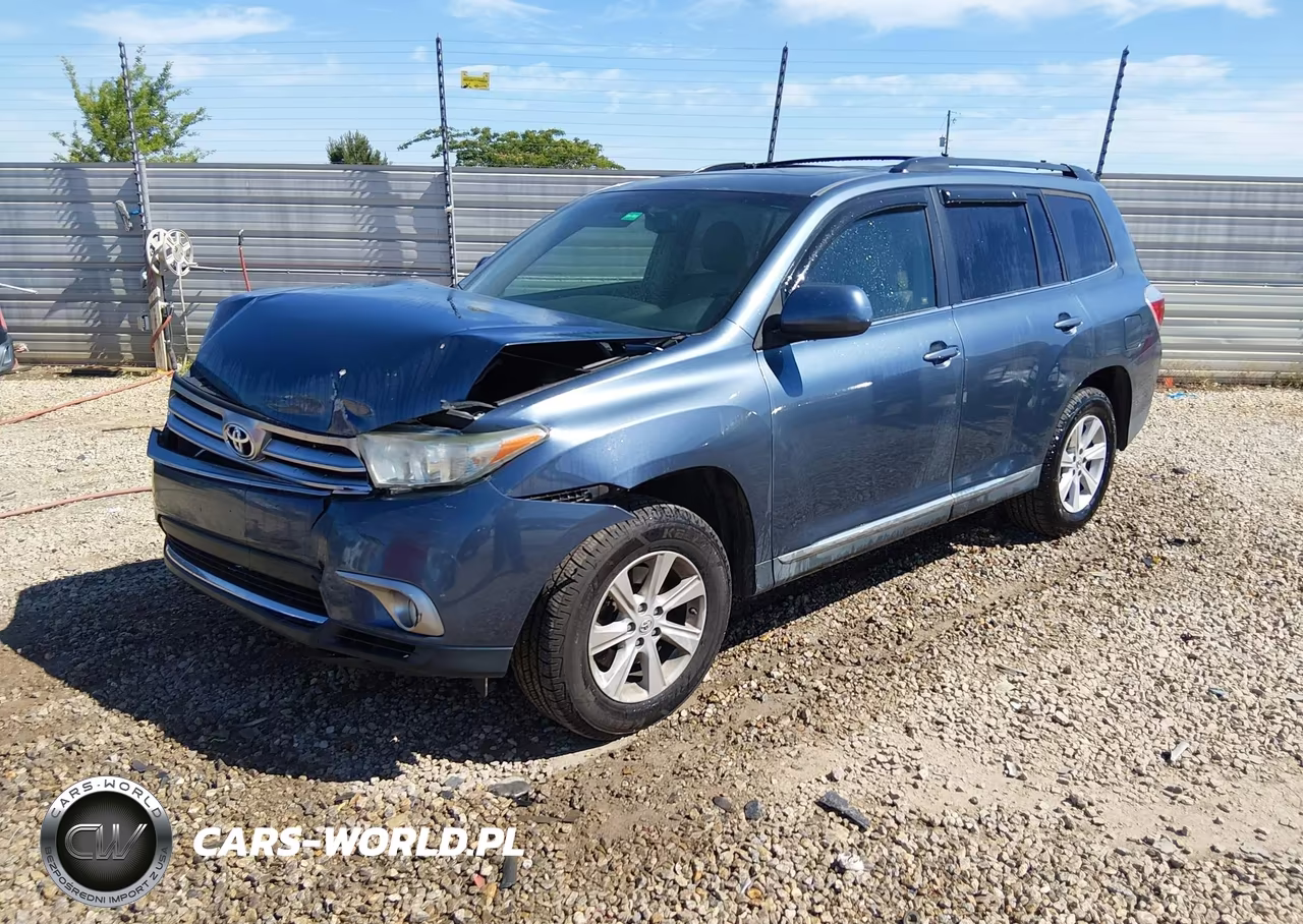 2013 Toyota Highlander Se V6 VIN:5TDZK3EH4DS092539 - 2