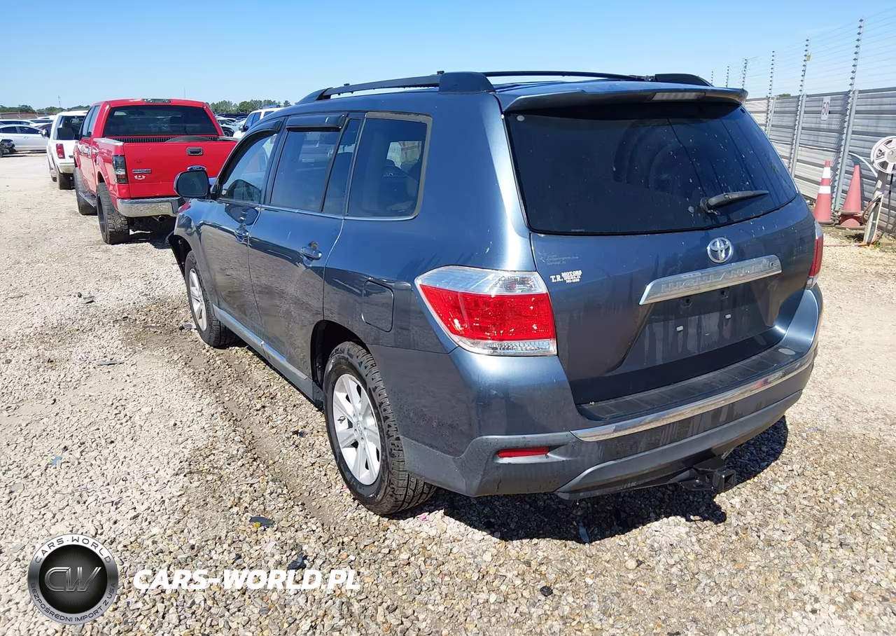 2013 Toyota Highlander Se V6 VIN:5TDZK3EH4DS092539 - 3
