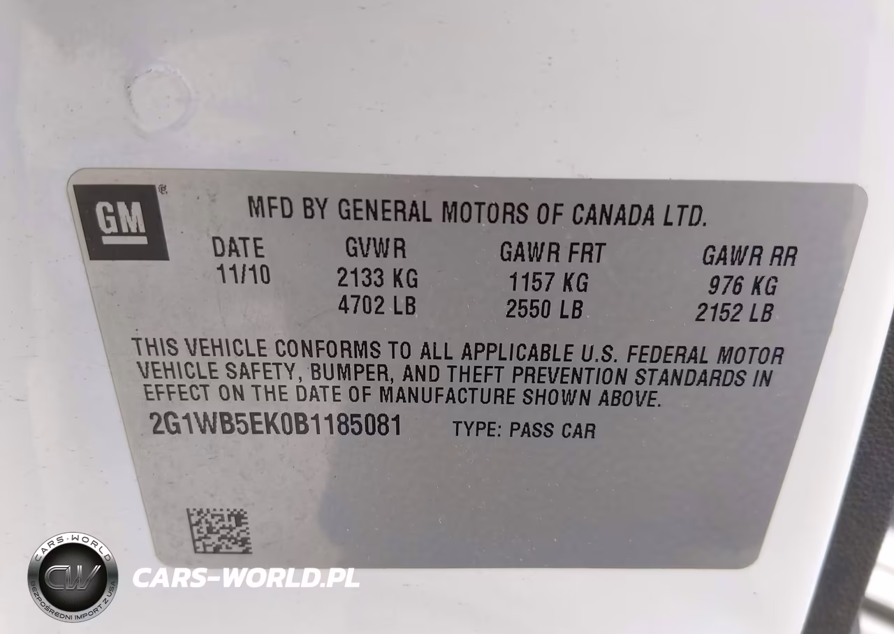 2011 Chevrolet Impala Lt VIN:2G1WB5EK0B1185081 - 9