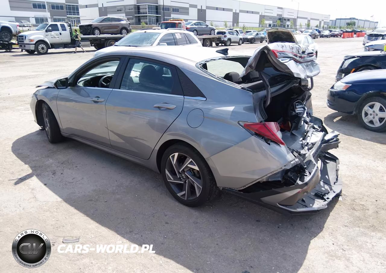 2025 Hyundai Elantra Sel Convenience VIN:KMHLS4DG5SU909879 - 3