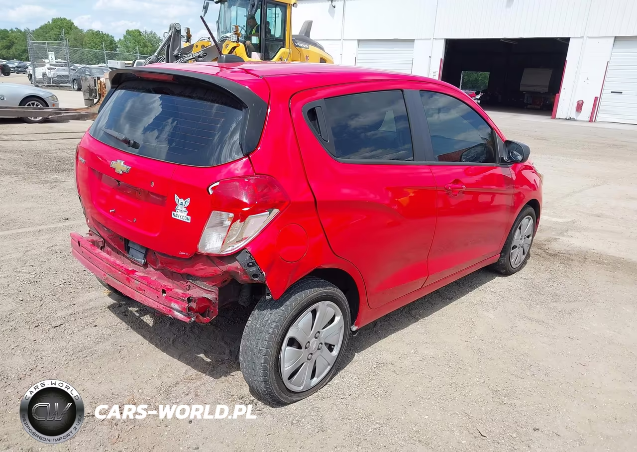 2017 Chevrolet Spark Ls Cvt VIN:KL8CB6SA5HC759844 - 4