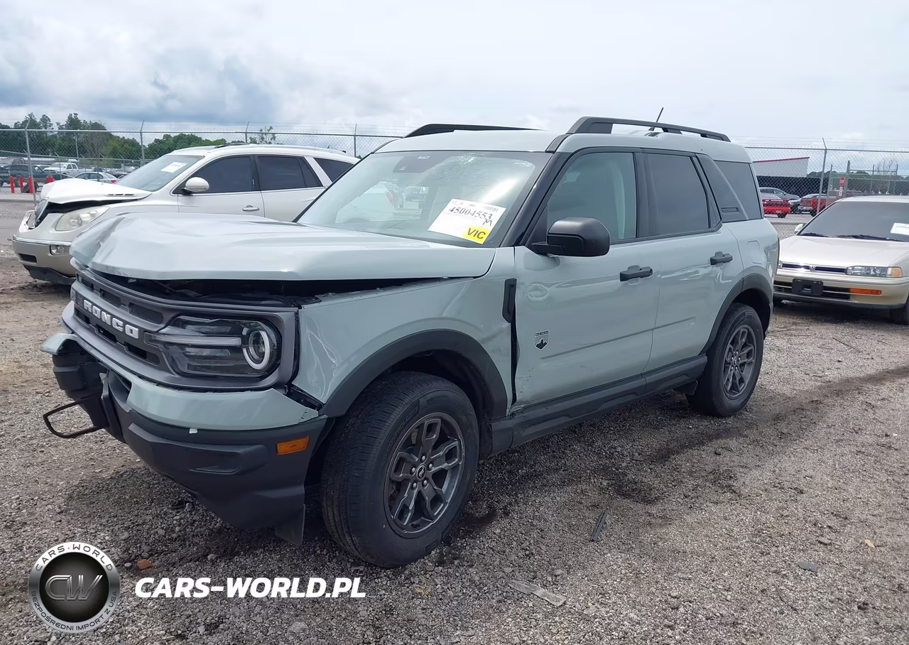 2022 Ford Bronco Sport Big Bend VIN:3FMCR9B61NRE36609 - 2
