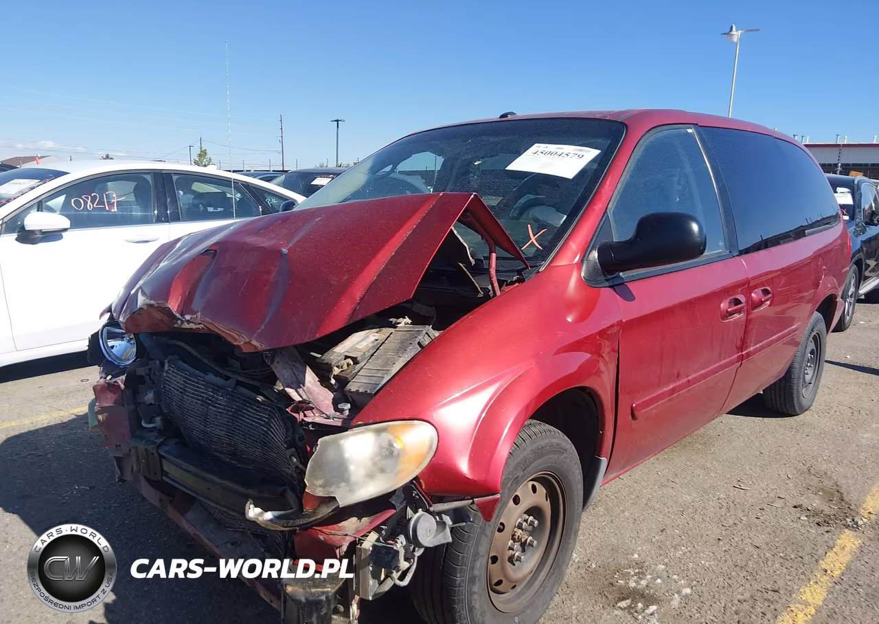 2007 Chrysler Town & Country Lx VIN:2A4GP44R87R161023 - 2