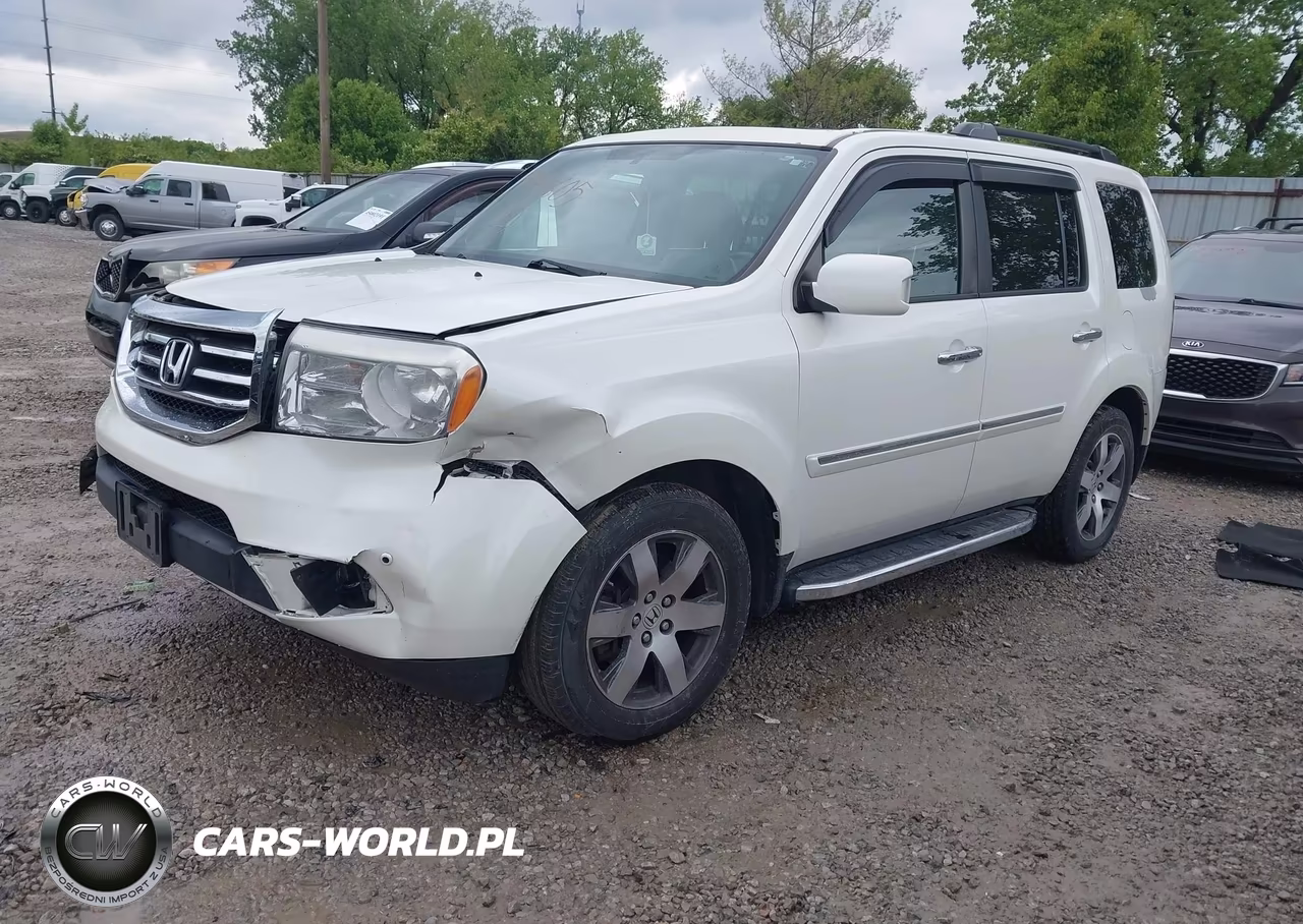 2015 Honda Pilot Touring VIN:5FNYF4H91FB068586 - 2