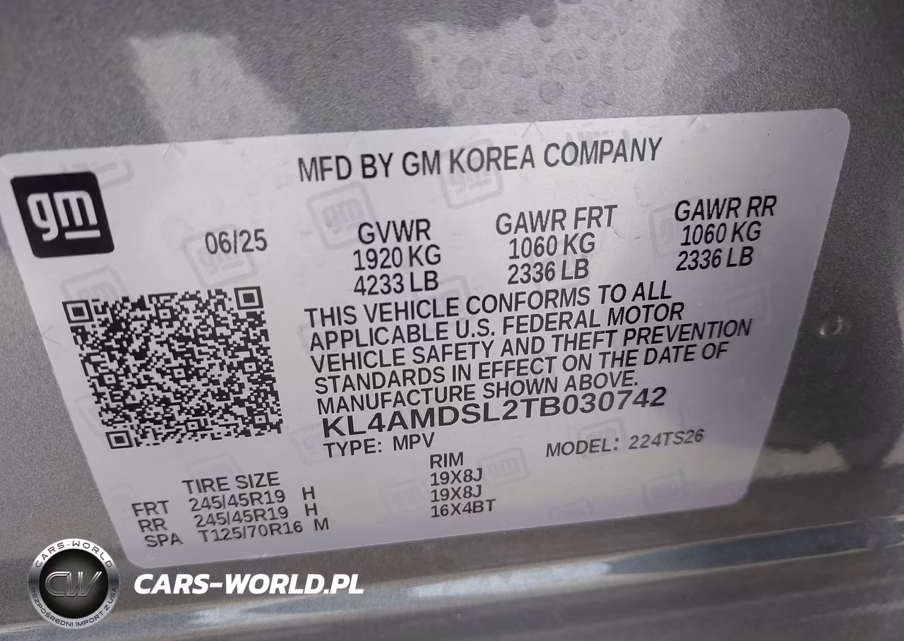 2026 Buick Encore Gx Sport Touring Fwd VIN:KL4AMDSL2TB030742 - 9