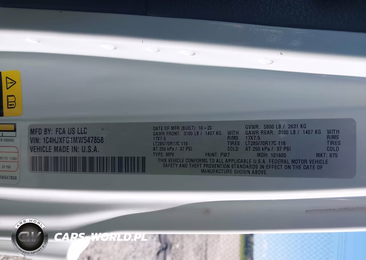 2021 Jeep Wrangler Unlimited Rubicon 4X4 VIN:1C4HJXFG1MW547858 - 9