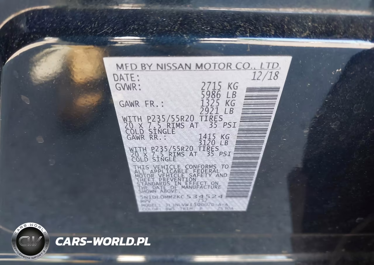 2019 Infiniti Qx60 Luxe VIN:5N1DL0MM2KC534524 - 9