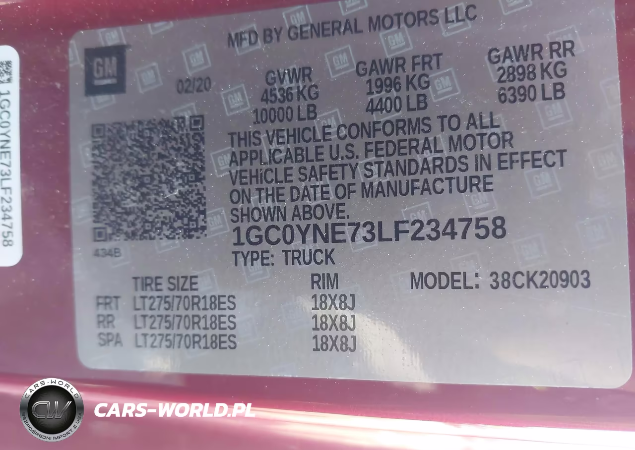 2020 Chevrolet Silverado 2500Hd 4Wd Long Bed Lt VIN:1GC0YNE73LF234758 - 9
