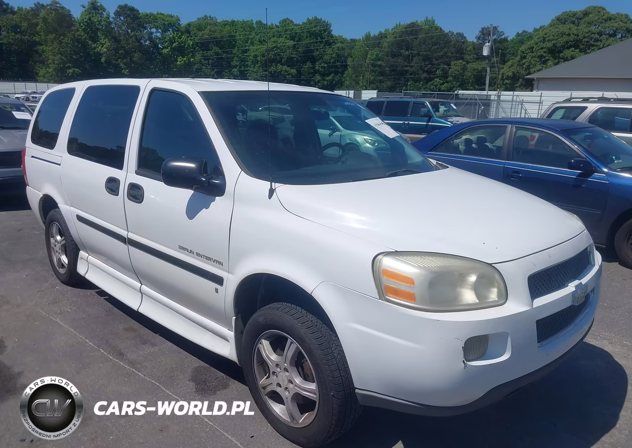 2008 Chevrolet Uplander Incomplete