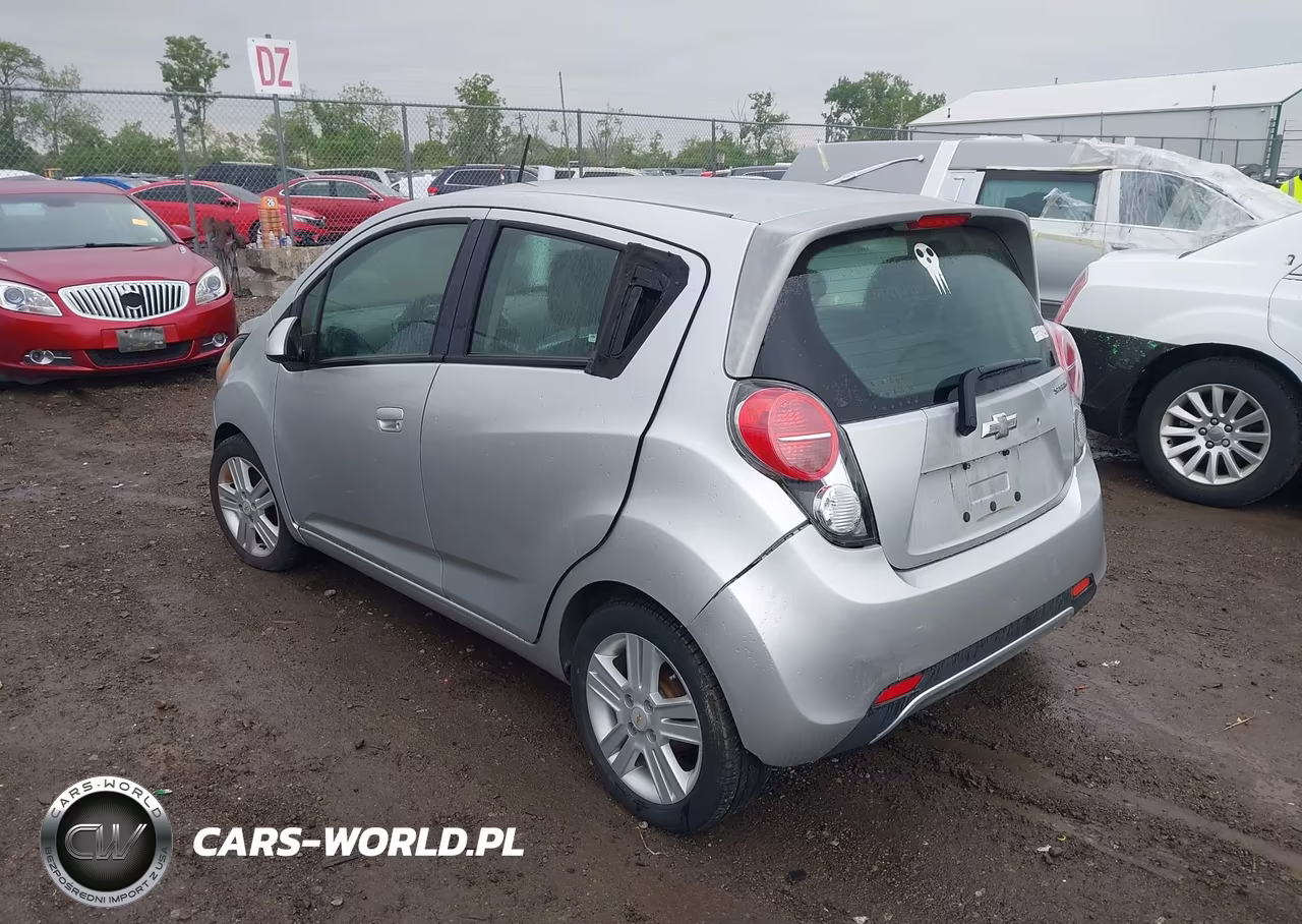 2013 Chevrolet Spark 1Lt Auto VIN:KL8CD6S92DC553312 - 3