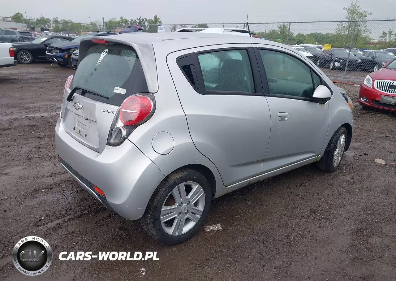 2013 Chevrolet Spark 1Lt Auto VIN:KL8CD6S92DC553312 - 4