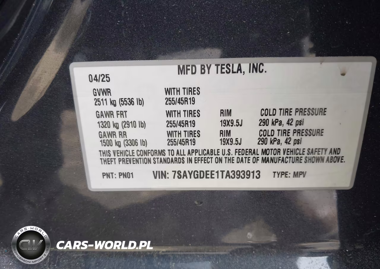 2026 Tesla Model Y All-Wheel Drive-Long Range Launch Series-Premium All-Wheel Drive VIN:7SAYGDEE1TA393913 - 9