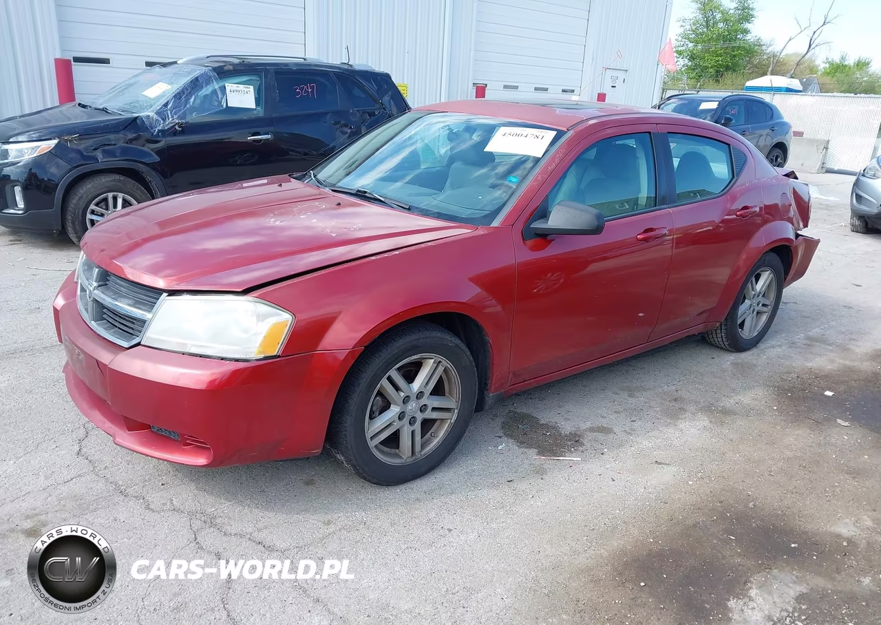 2008 Dodge Avenger Sxt VIN:1B3LC56K08N200337 - 2