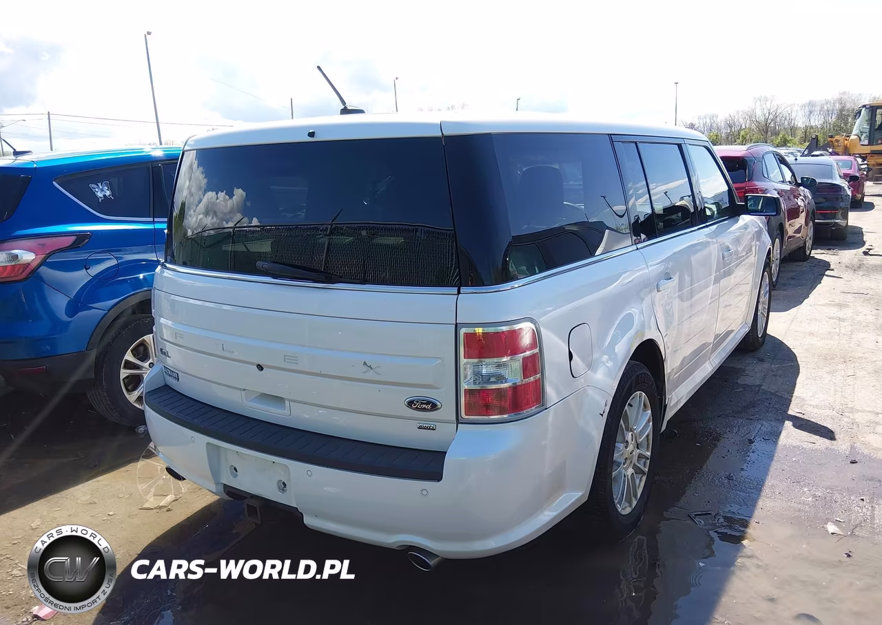 2014 Ford Flex Sel VIN:2FMHK6C8XEBD35334 - 4