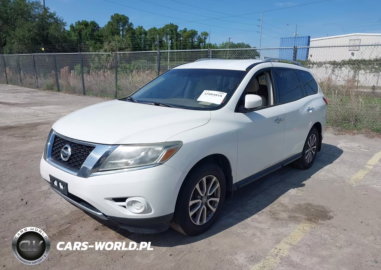 2014 Nissan Pathfinder Sv VIN:5N1AR2MM3EC712488 - 2