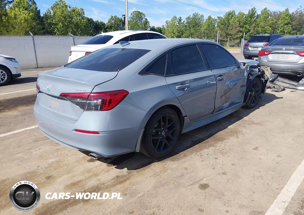 2024 Honda Civic Sport VIN:2HGFE2F58RH580618 - 4