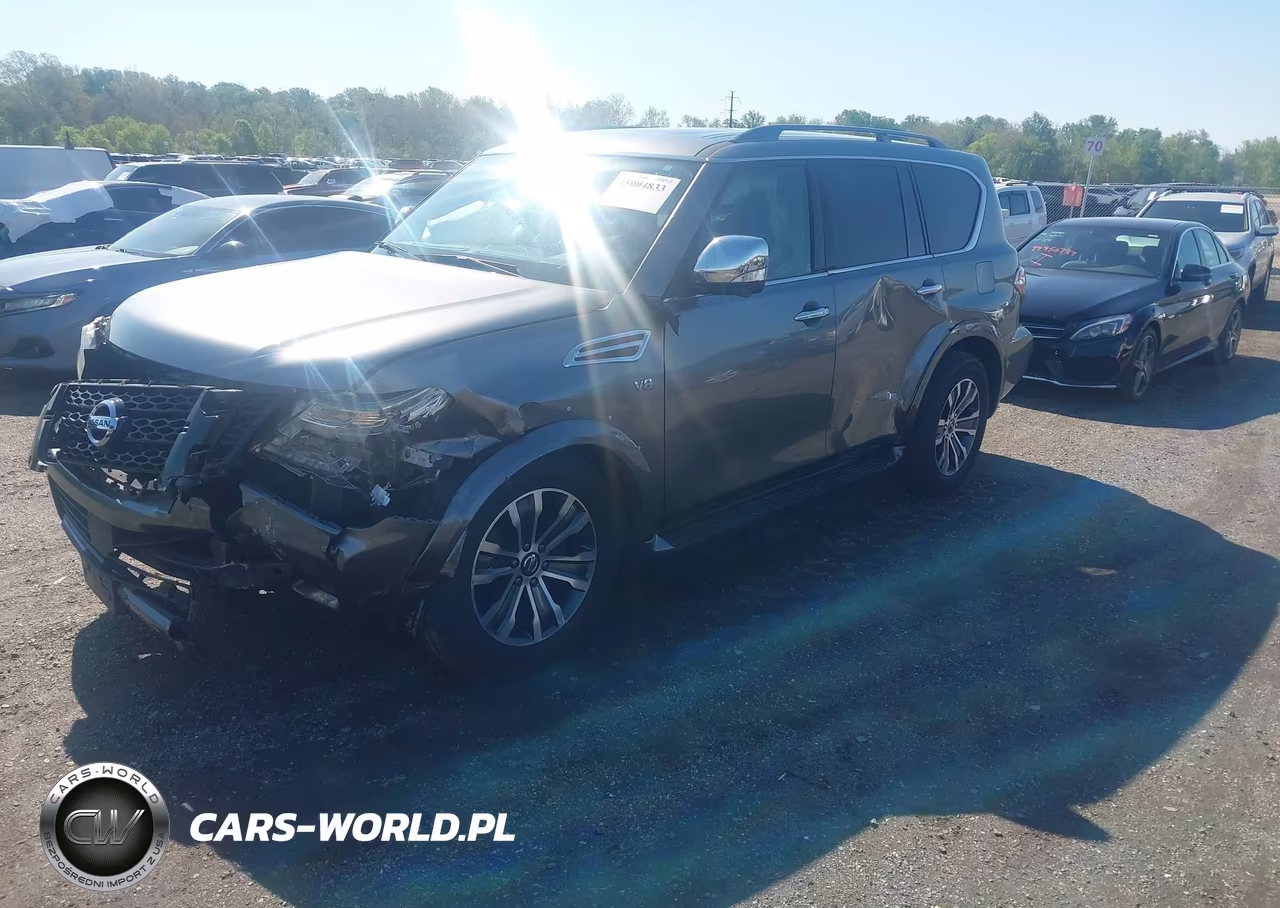 2019 Nissan Armada Sl VIN:JN8AY2ND2K9089299 - 2