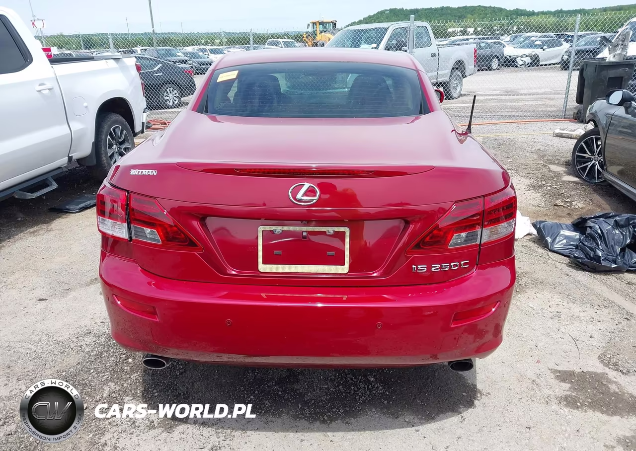 2012 Lexus Is 250C VIN:JTHFF2C24C2521876 - 15
