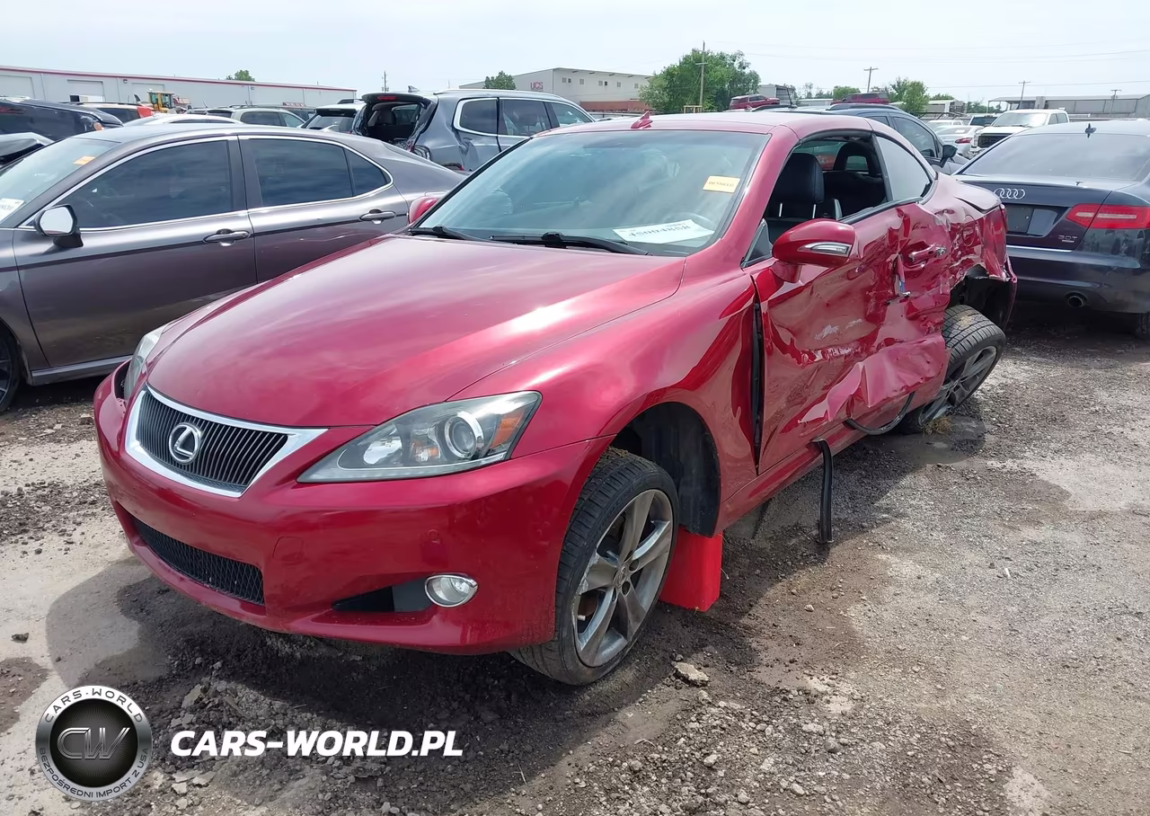 2012 Lexus Is 250C VIN:JTHFF2C24C2521876 - 2
