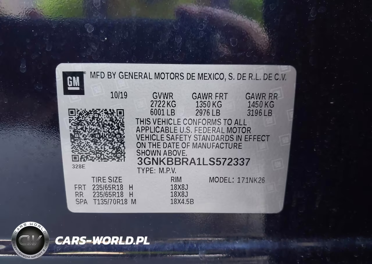 2020 Chevrolet Blazer Fwd 1Lt VIN:3GNKBBRA1LS572337 - 9