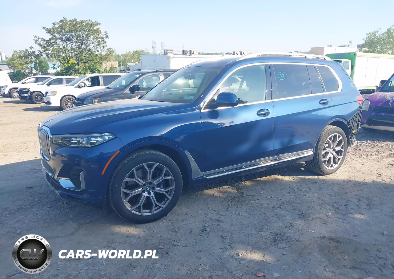 2021 BMW X7 xDrive40I VIN:5UXCW2C07M9F83821 - 2