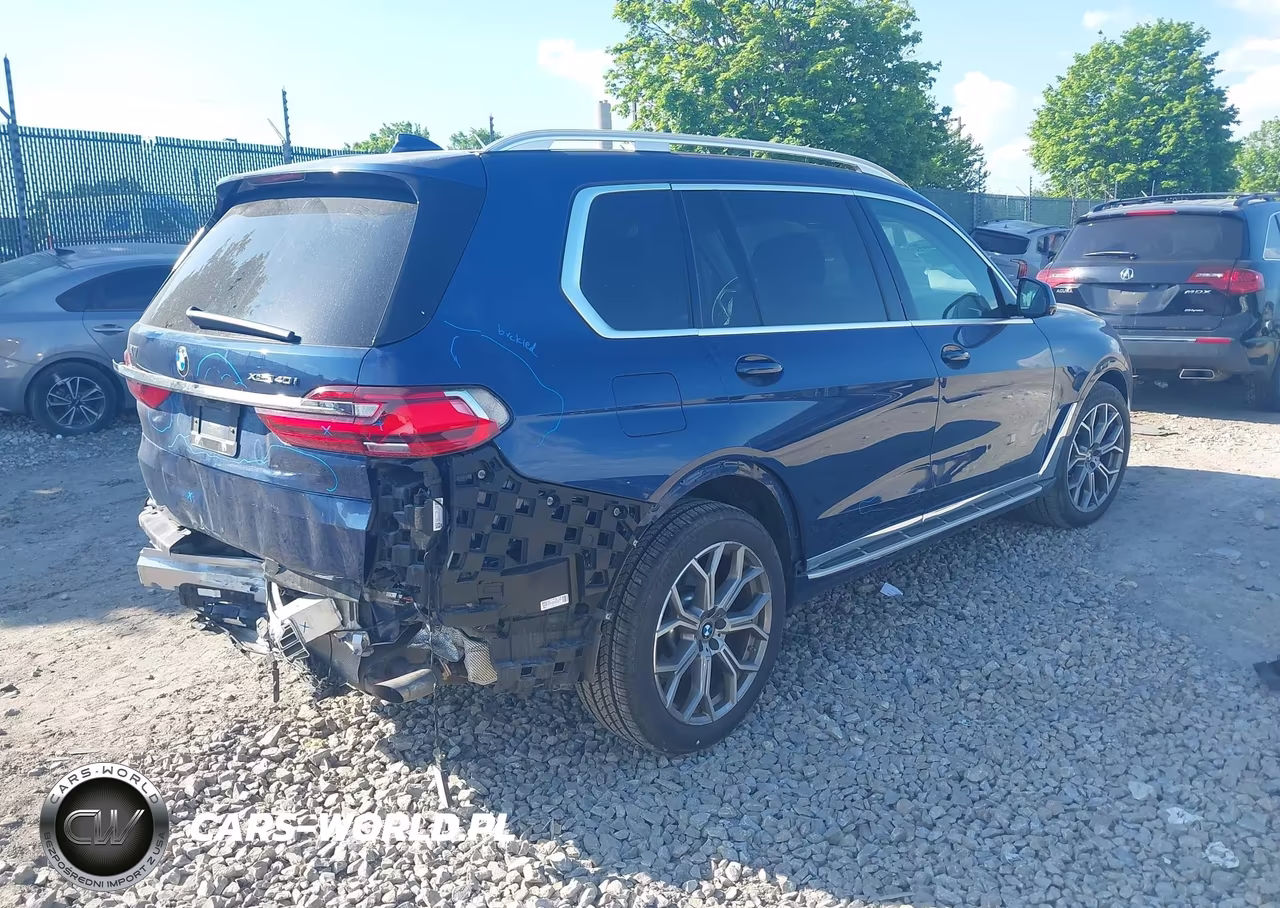 2021 BMW X7 xDrive40I VIN:5UXCW2C07M9F83821 - 4