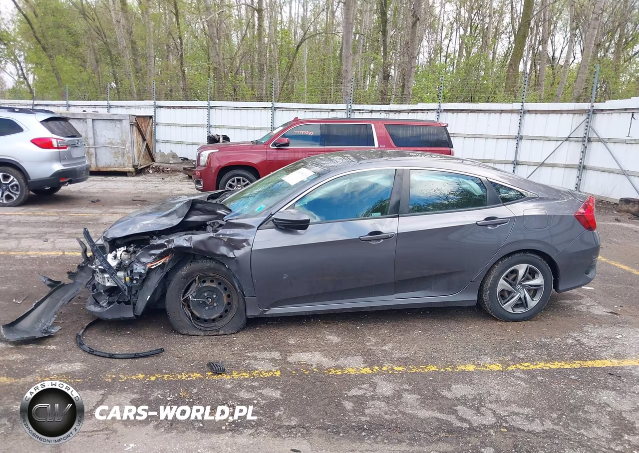 2019 Honda Civic Lx VIN:2HGFC2F68KH552130 - 14