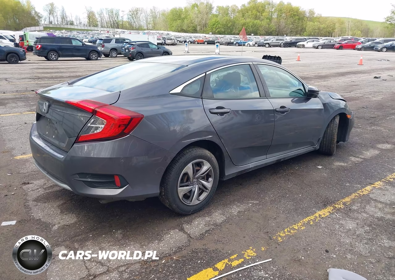 2019 Honda Civic Lx VIN:2HGFC2F68KH552130 - 4