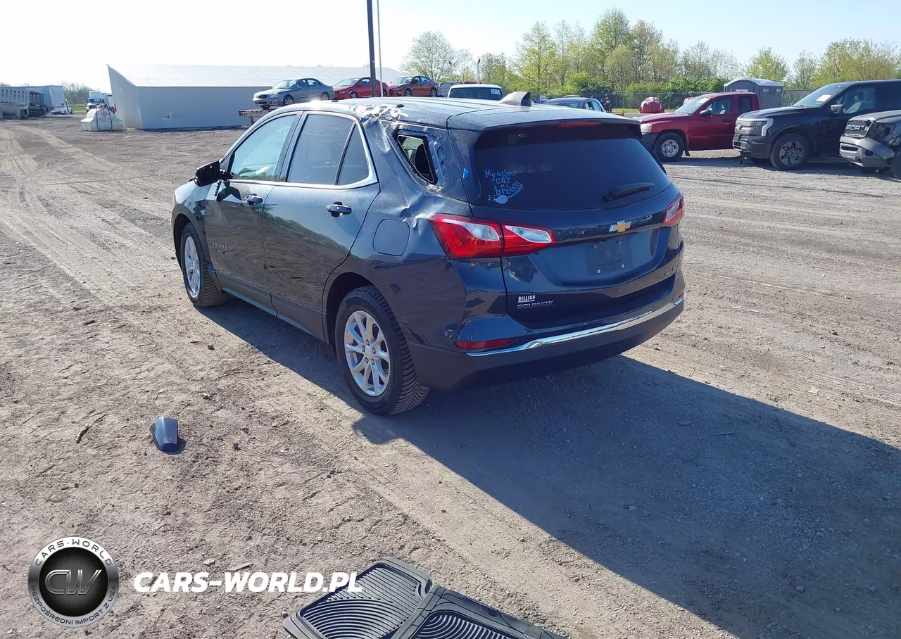 2018 Chevrolet Equinox Lt VIN:3GNAXSEV3JL134951 - 3