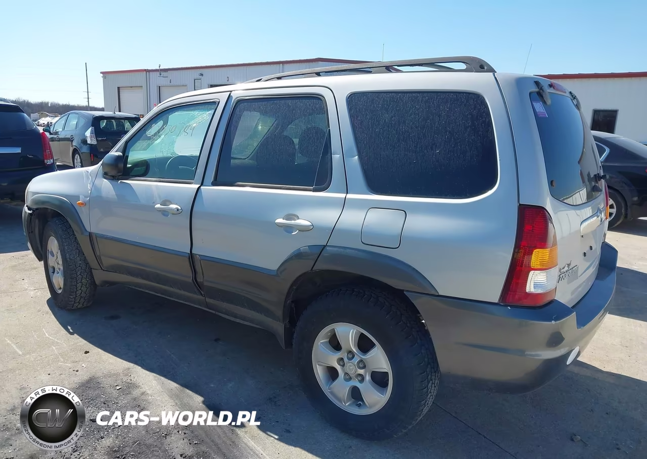 2004 Mazda Tribute Lx V6 VIN:4F2YZ04154KM02473 - 3