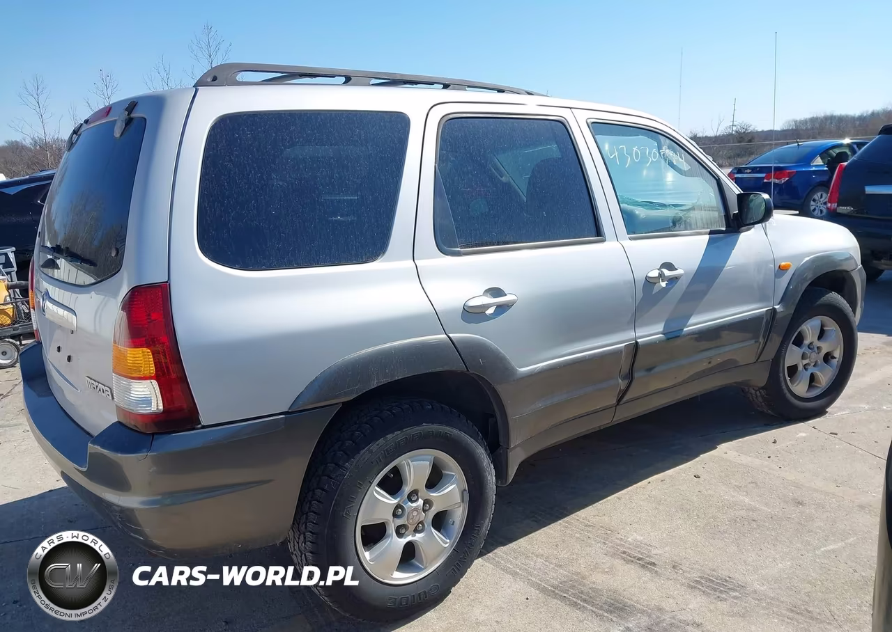 2004 Mazda Tribute Lx V6 VIN:4F2YZ04154KM02473 - 4