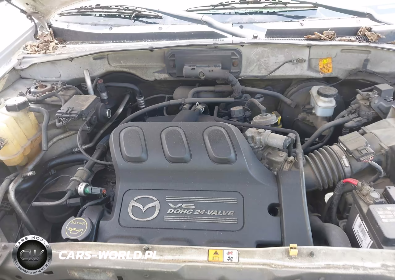 2004 Mazda Tribute Lx V6 VIN:4F2YZ04154KM02473 - 9