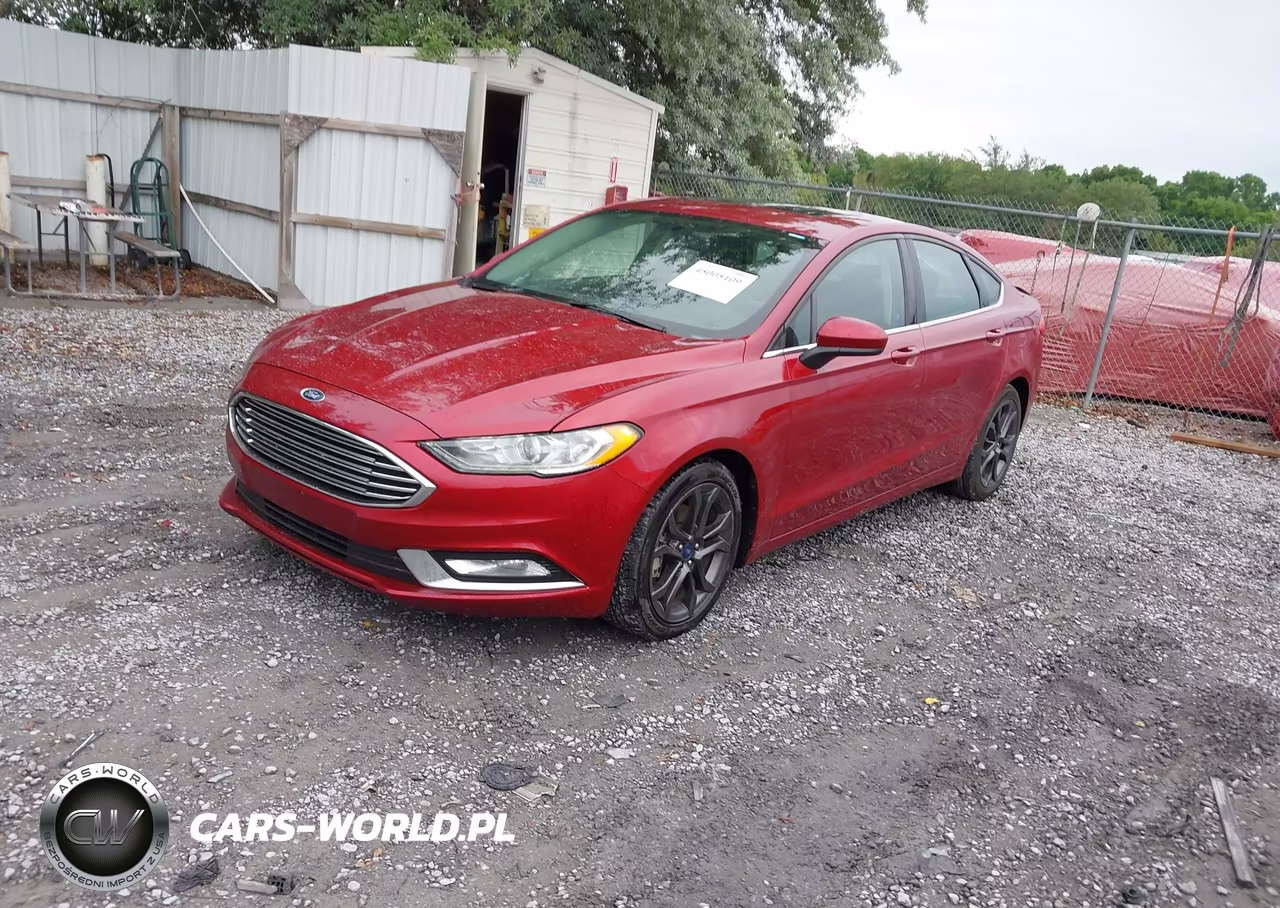 2018 Ford Fusion Se VIN:3FA6P0HDXJR178910 - 2