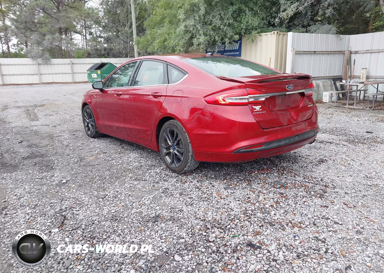 2018 Ford Fusion Se VIN:3FA6P0HDXJR178910 - 3