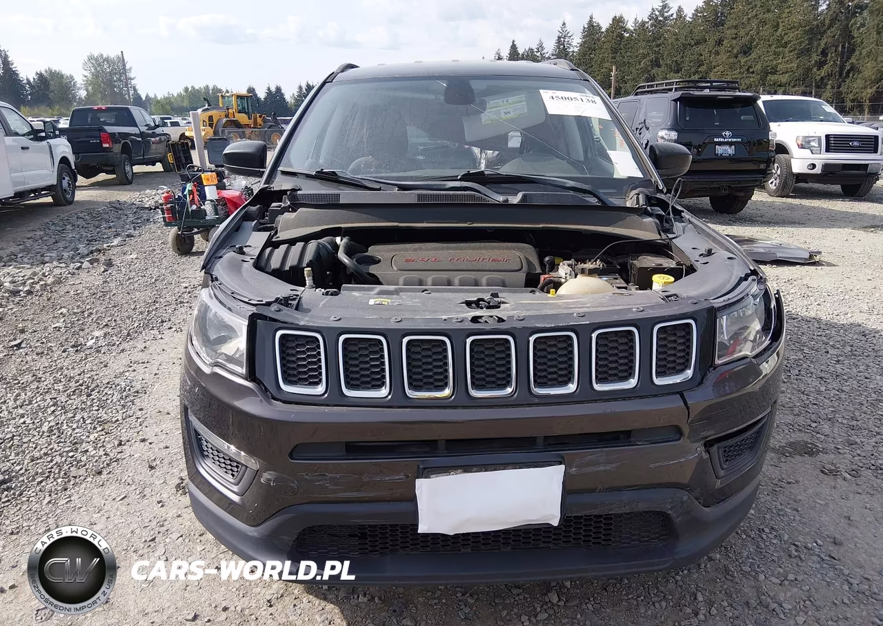 2017 Jeep New Compass Sport 4X4 VIN:3C4NJDAB7HT641896 - 12