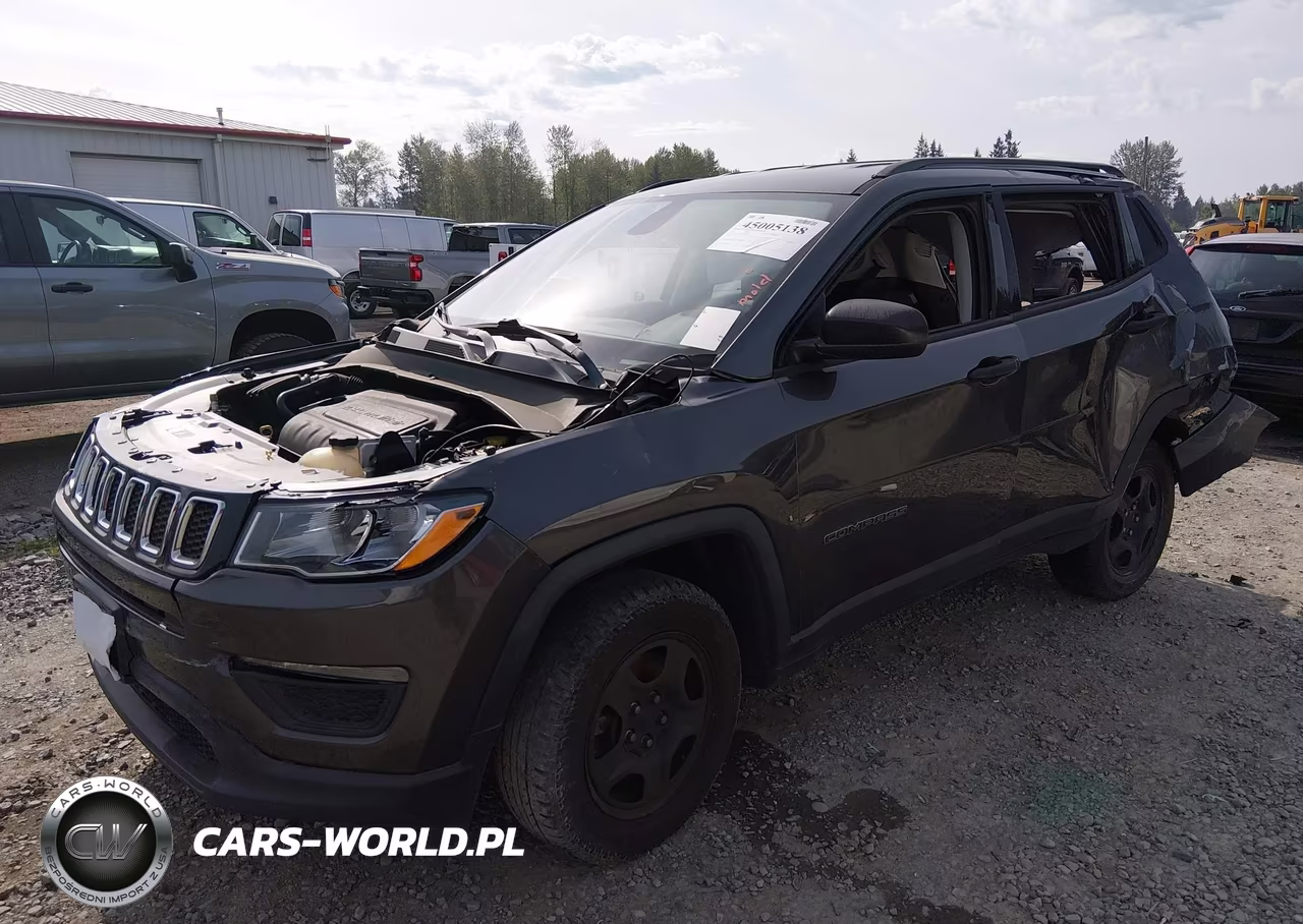 2017 Jeep New Compass Sport 4X4 VIN:3C4NJDAB7HT641896 - 2