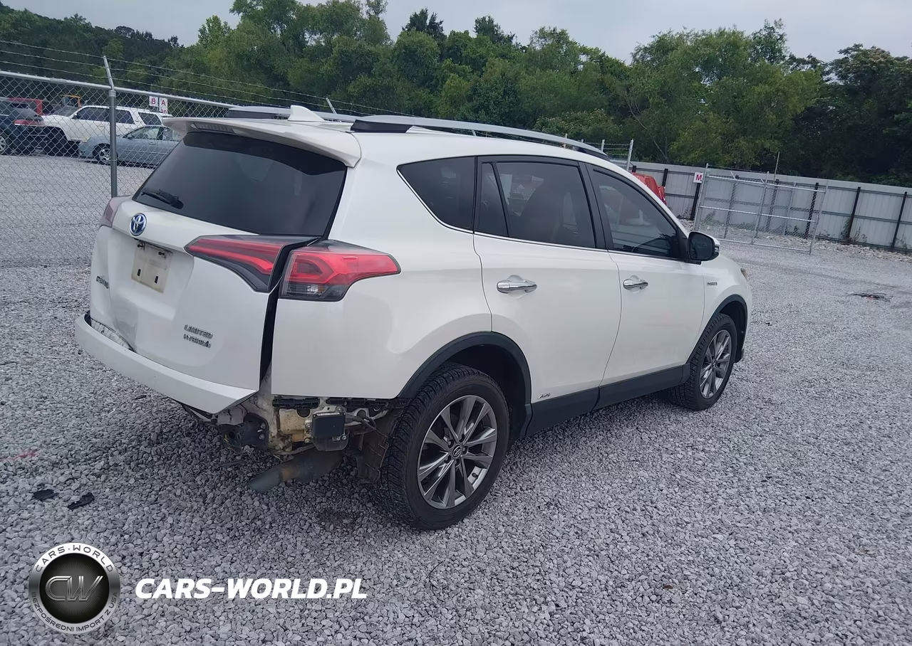 2017 Toyota Rav4 Hybrid Limited VIN:JTMDJREV4HD081886 - 4