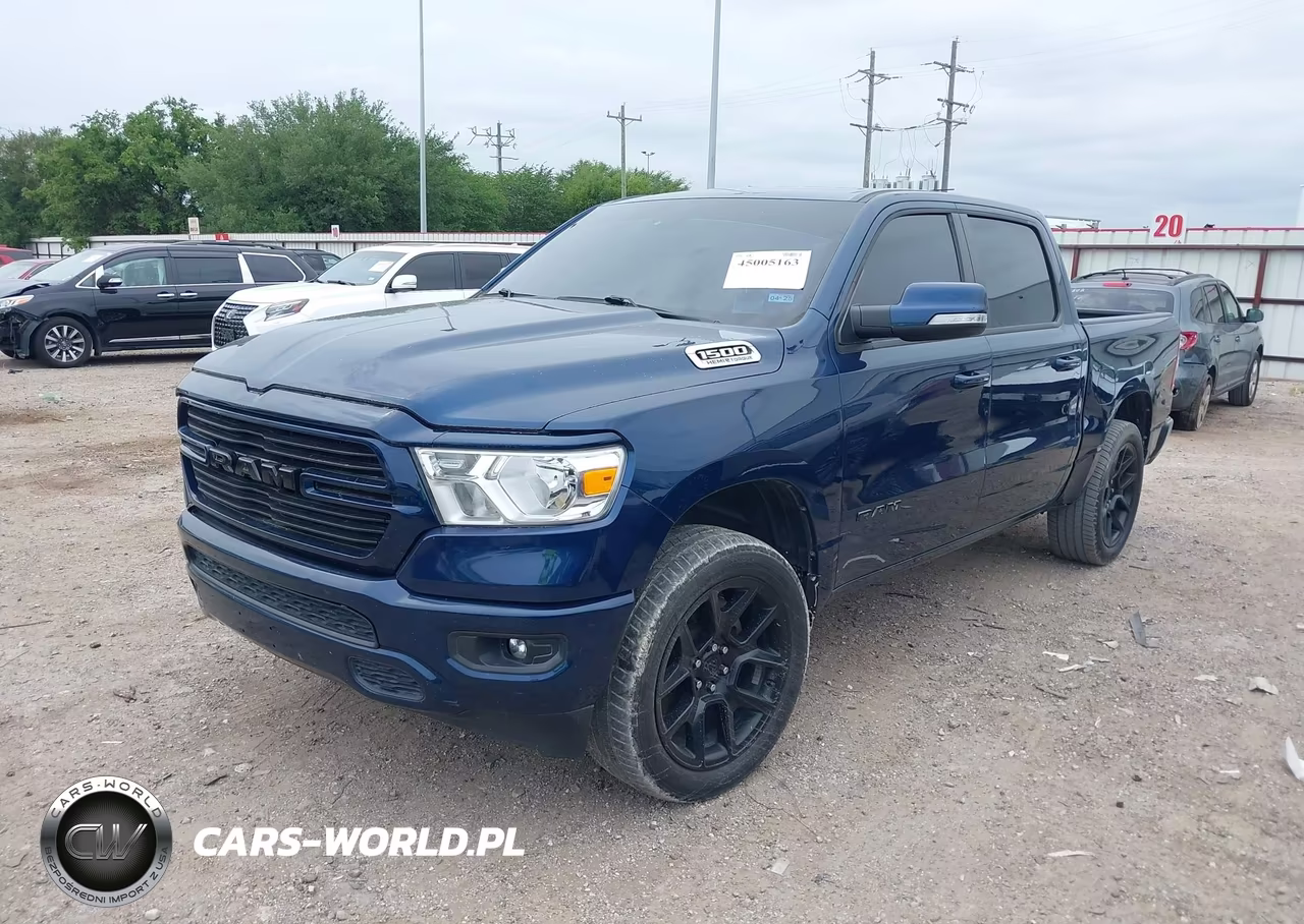 2021 Ram 1500 Lone Star 4X4 5'7 Box VIN:1C6SRFFT0MN555081 - 2