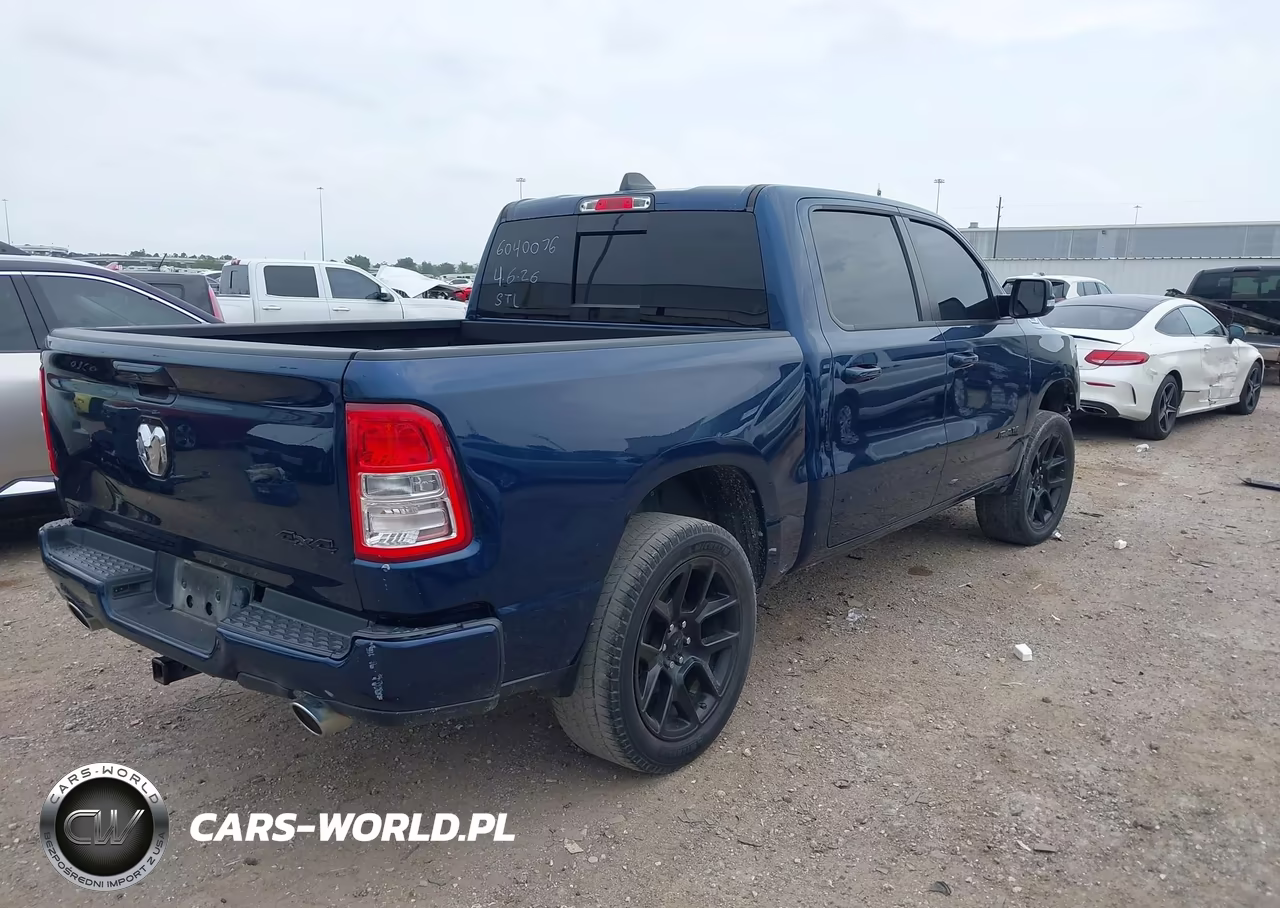 2021 Ram 1500 Lone Star 4X4 5'7 Box VIN:1C6SRFFT0MN555081 - 4