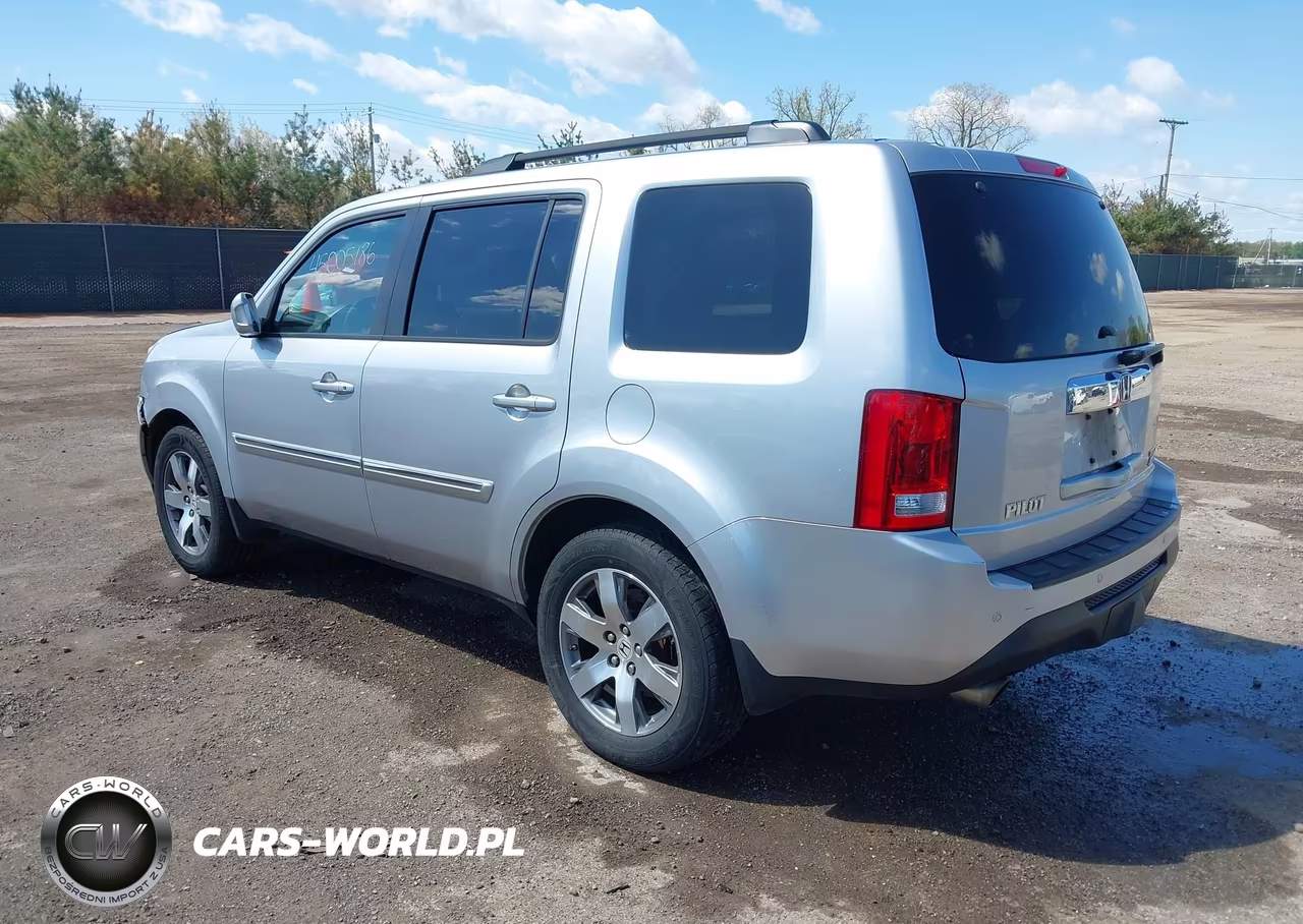 2014 Honda Pilot Touring VIN:5FNYF4H99EB020722 - 3