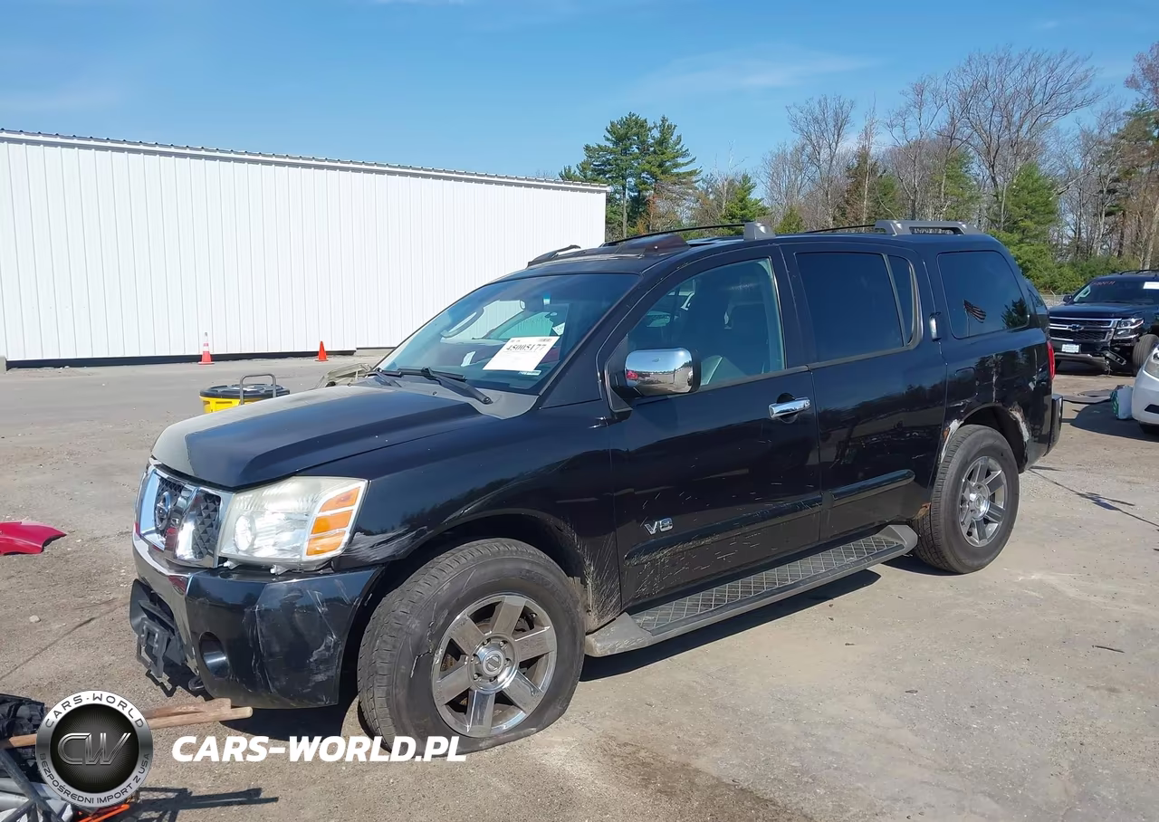2007 Nissan Armada Le VIN:5N1AA08C67N701411 - 2