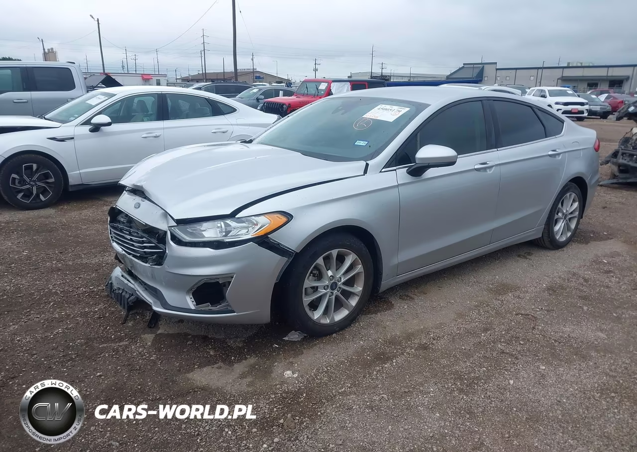 2019 Ford Fusion Se VIN:3FA6P0HD5KR239517 - 2