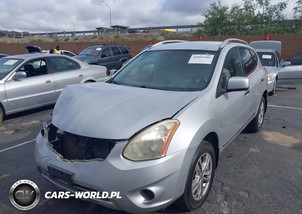 2013 Nissan Rogue Sv VIN:JN8AS5MT3DW525531 - 2