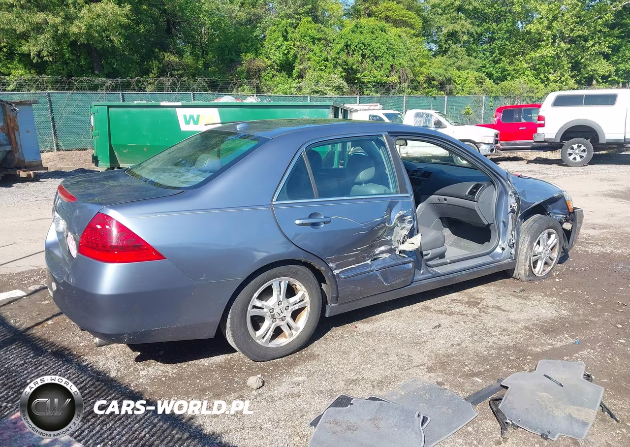 2007 Honda Accord 2.4 Ex VIN:1HGCM56807A056215 - 4